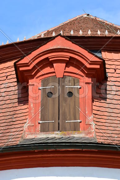 Дворец ЗЕЕХОФ под Бамбергом, Германия. Скульптура женщины 