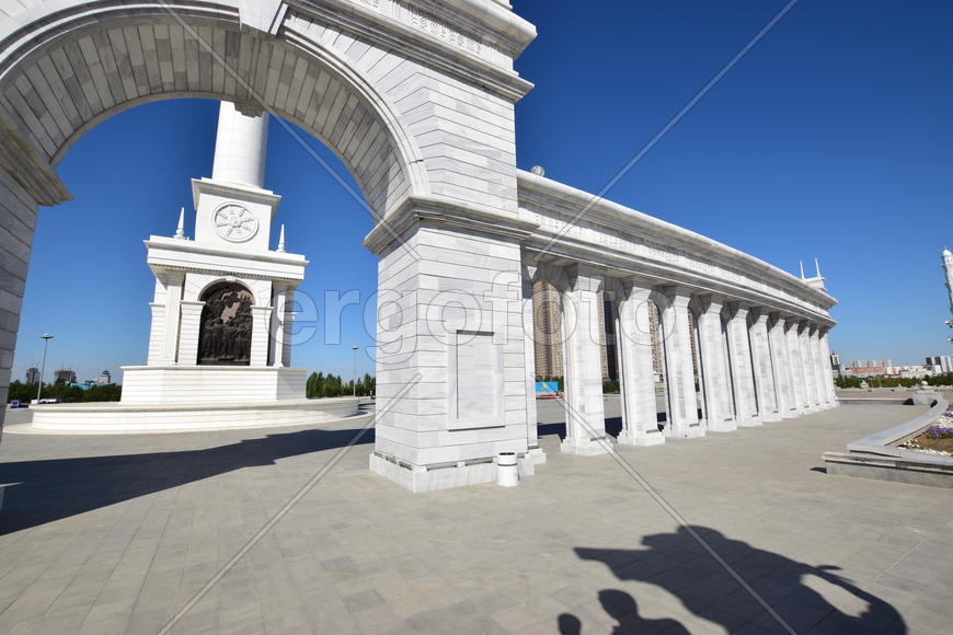 Астана - Площадь независимости. Казахстан