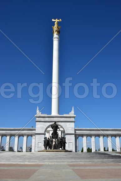 Астана - Площадь независимости. Казахстан