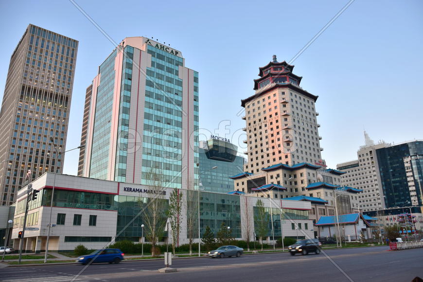 Астана - городская архитектура. Казахстан 