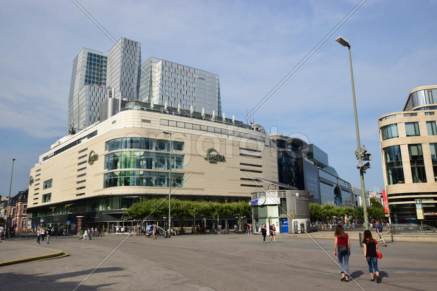 Германия, Франкфурт-на-Майне. Небоскребы 