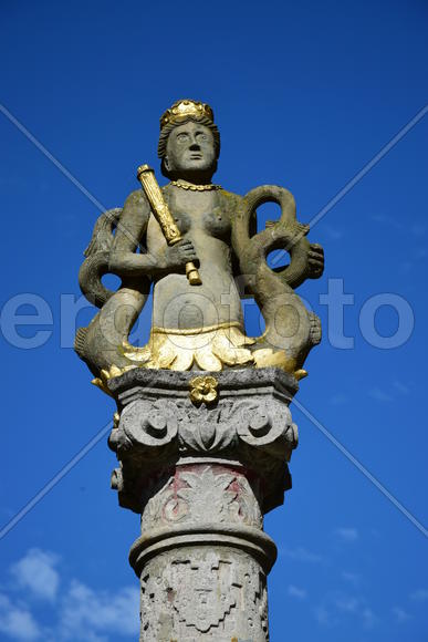 Исторический город Ротенбург в Баварии. Памятники города 