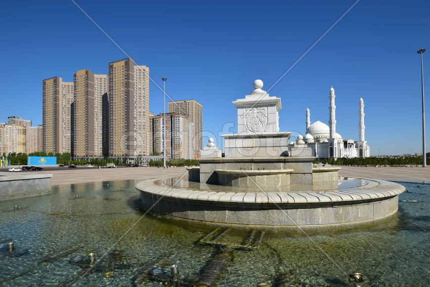 Астана - Площадь независимости. Казахстан