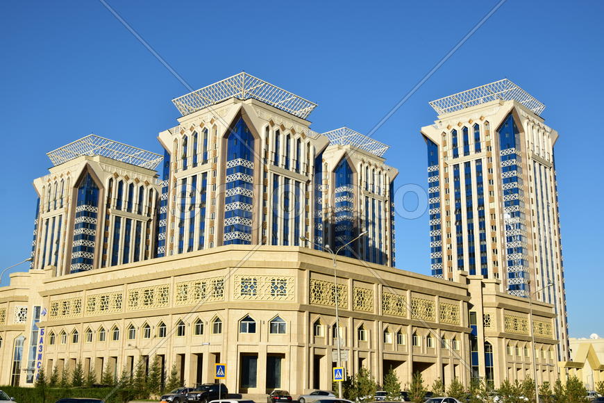 Астана - многоэтажные жилые дома. Архитектура Казахстана 