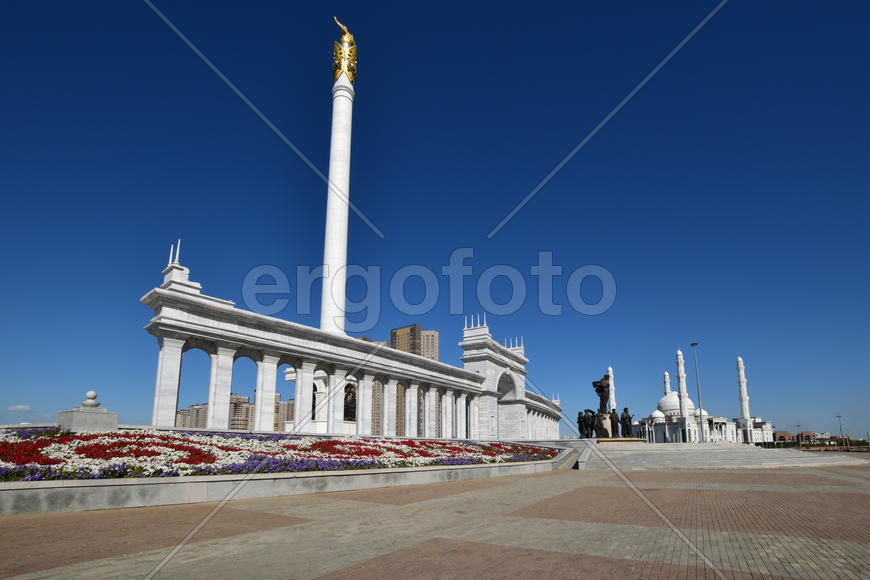 Астана - Площадь независимости. Казахстан