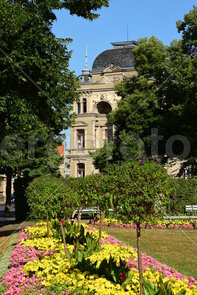 Германия - город Бамберг. Аллеи города 