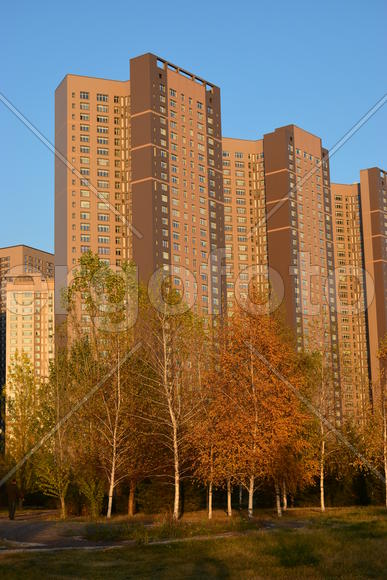 Астана - многоэтажные жилые дома