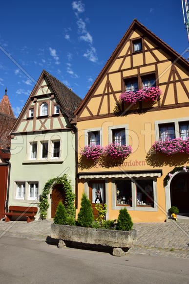 Германия - исторический город Ротенбург в Баварии