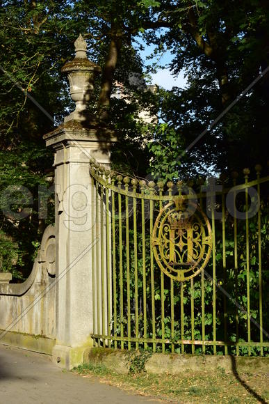 Германия. Мюнхен. Кованная решетка 