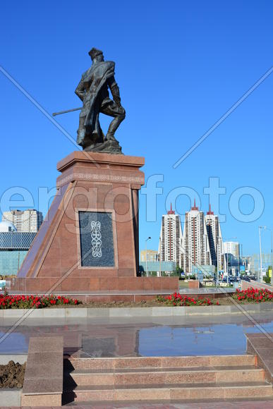 Астана - уличная скульптура. Достопримечательности Казахстана. 