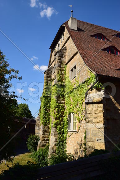 Исторический город Ротенбург в Баварии.