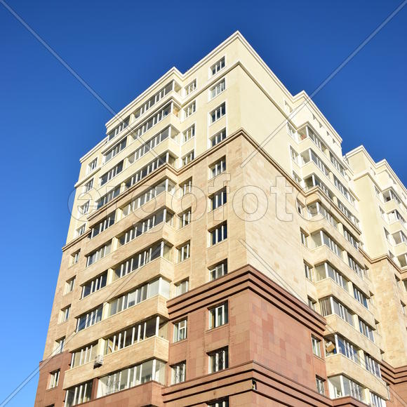 Астана, многоэтажные жилые дома 