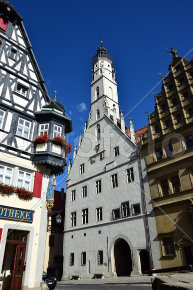 Германия - исторический город Ротенбург в Баварии