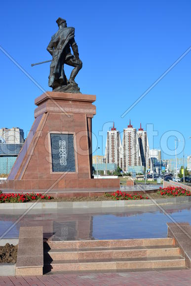 Астана - уличная скульптура. Достопримечательности Казахстана. 