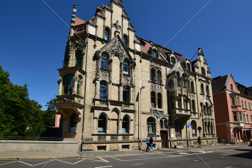 Германия, город Кобург -  памятник архитектуры 