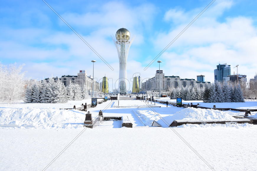 Башня "БАЙТЕРЕК" в Астане