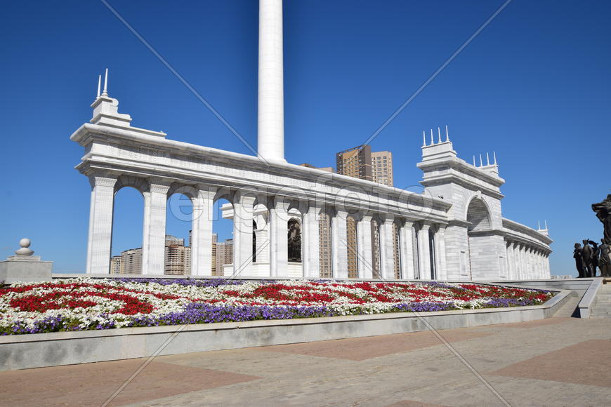 Астана - Площадь независимости. Казахстан