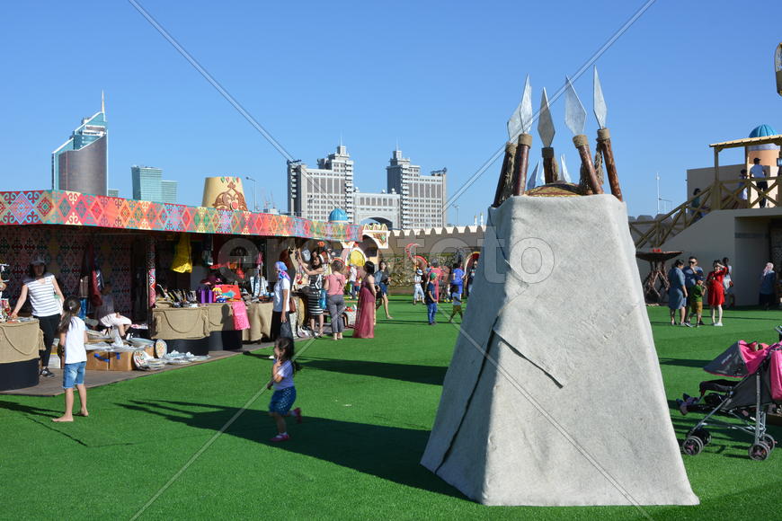 Астана - Этнический фестиваль летом 2017