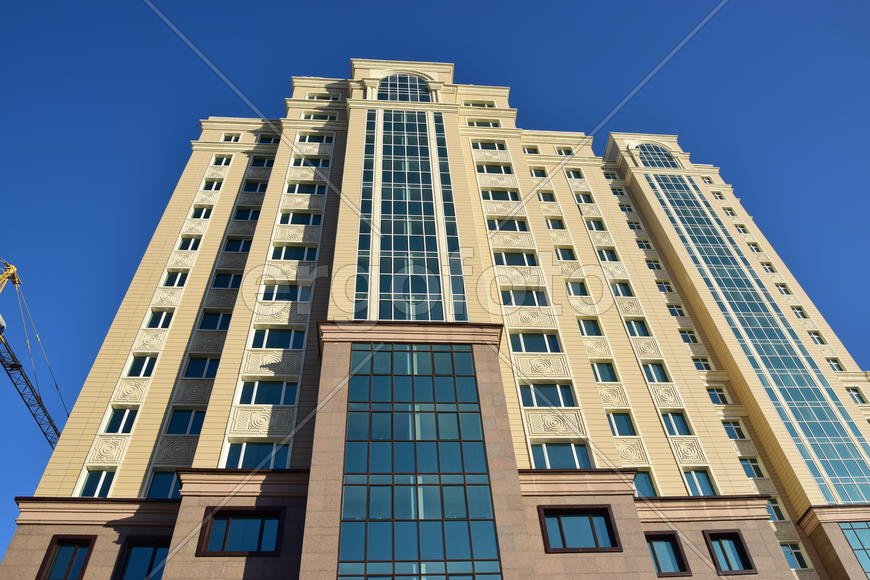 Астана, многоэтажные жилые дома 