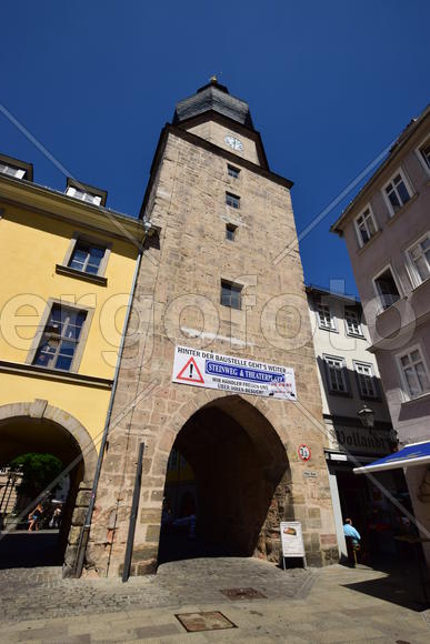 Германия, город Кобург -  памятник архитектуры 