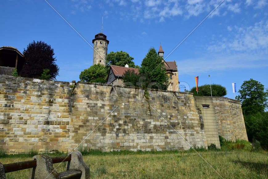 Германия, город Бамберг, замок "Альтенбург"