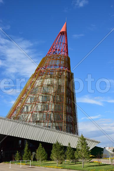 Ледовый дворец "Алау". Астана - Казахстан 
