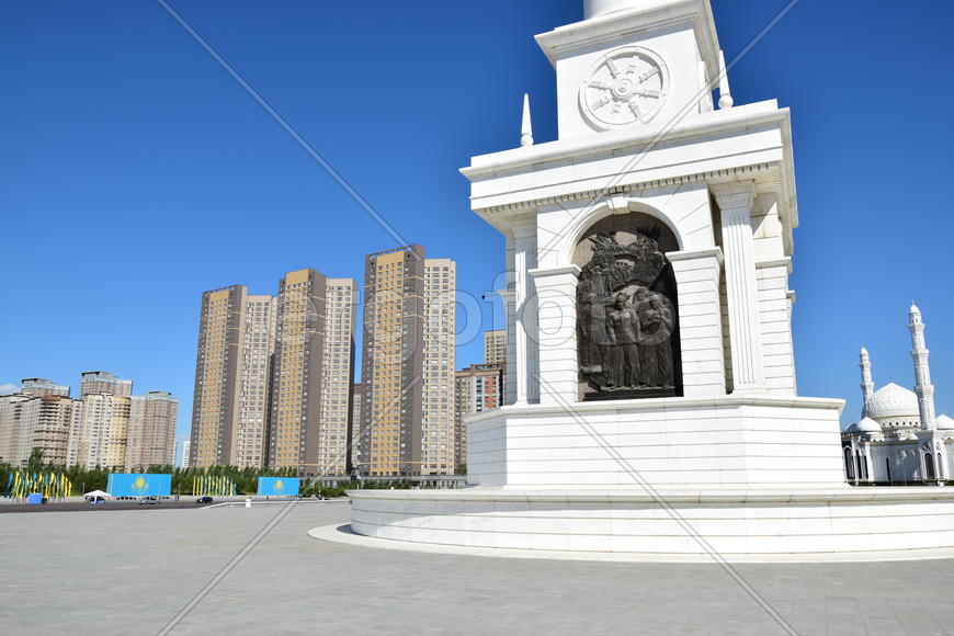 Астана - Площадь независимости. Казахстан