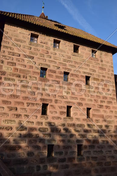 Германия - город Нюрнберг. Памятник архитектуры 