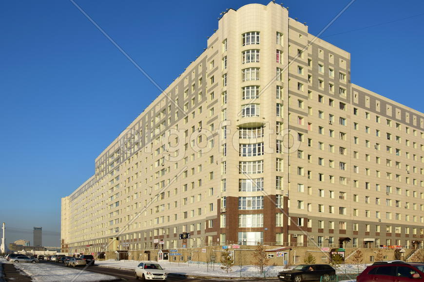 Астана, многоэтажные жилые дома 