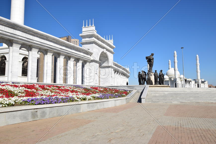 Астана - Площадь независимости. Казахстан