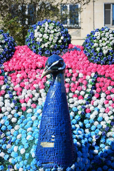 Астана - уличная скульптура. Достопримечательности Казахстана. 