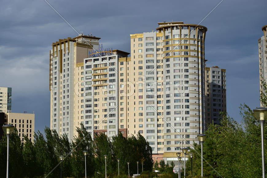 Астана. Городская архитектура. Современные высотные здания 