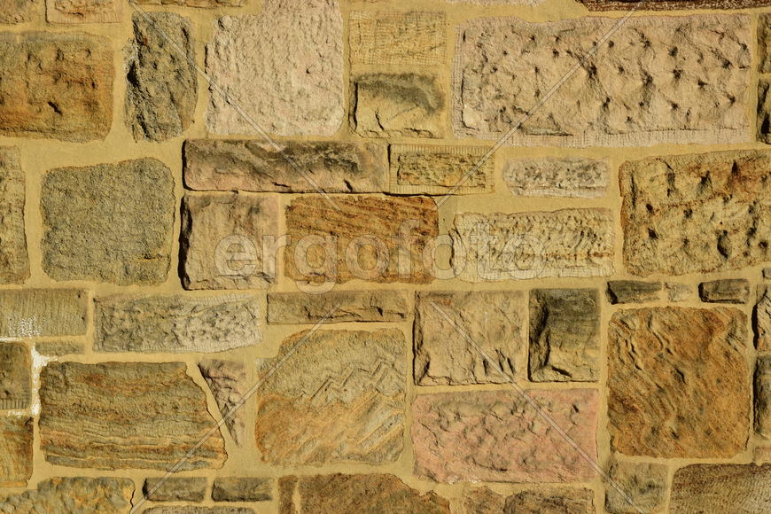 Фон. Текстура каменной стены