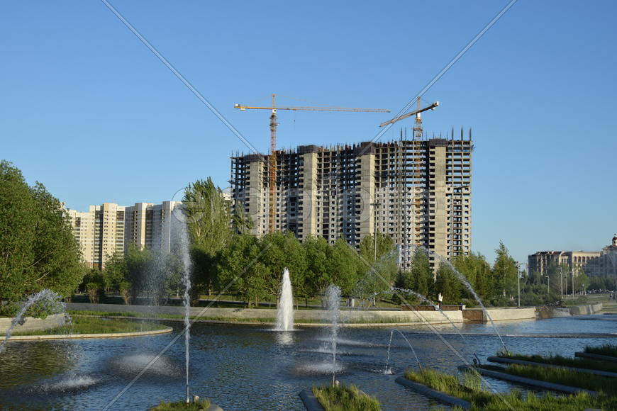 Астана - городская архитектура. Казахстан 