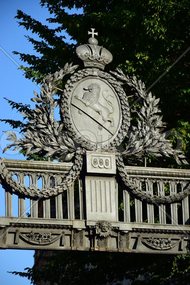 Германия - город Бамберг. Кованная вывеска 