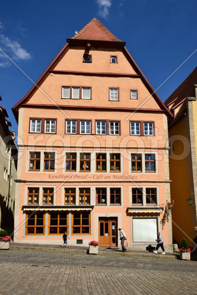 Архитектура Горада Ротенбург в Германии