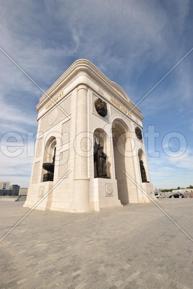 Астана - триумфальная арка. Казахстан