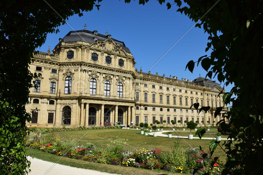 Германия - Город Вюрцбург, резиденция