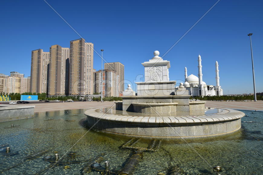 Астана - Площадь независимости. Казахстан