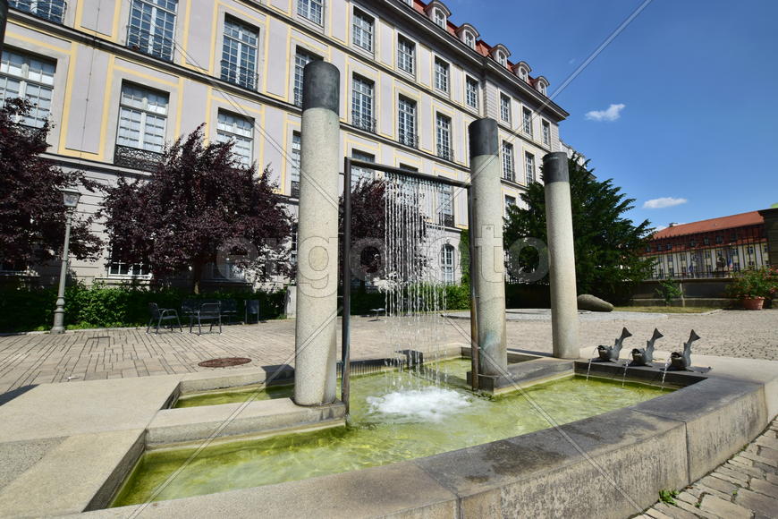 Германия - город Ансбах под Нюрнбергом