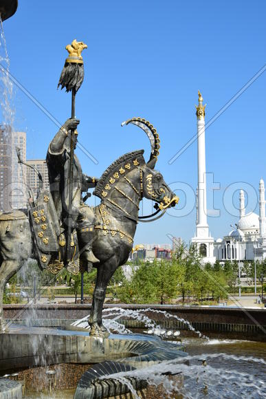 Астана - Площадь независимости. Казахстан