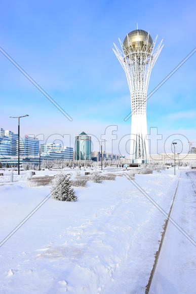 Башня "БАЙТЕРЕК" в Астане