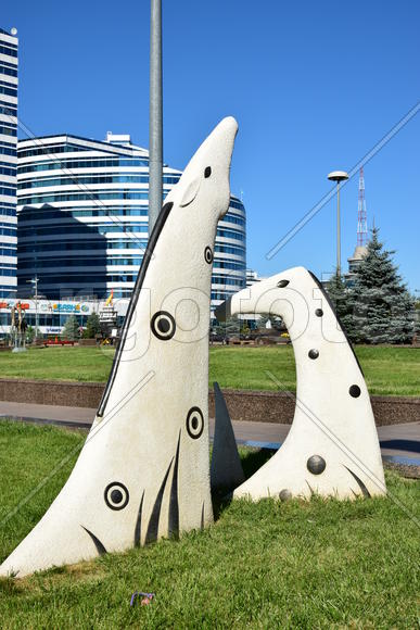 Астана - уличная скульптура