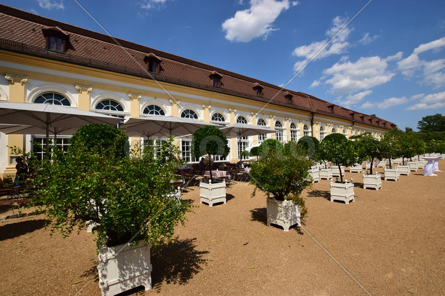 Германия - город Ансбах под Нюрнбергом. Памятник архитектуры 