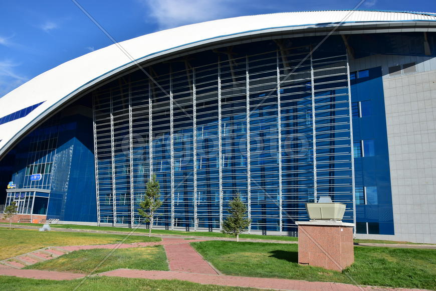 Велотрек.  Астана - дверец спорта 