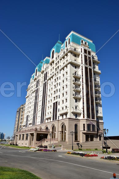 Астана - многоэтажные жилые дома. Архитектура Казахстана 