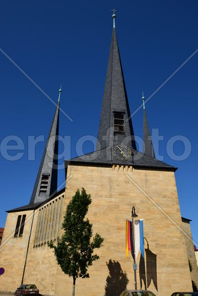 Германия - город Байройт, средневековый замок 