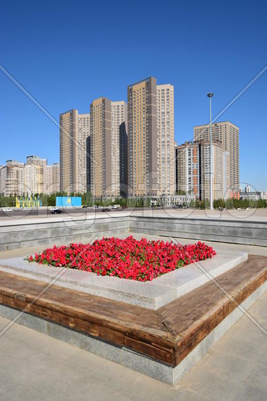 Астана - Площадь независимости. Казахстан