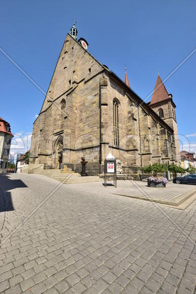 Германия - город Ансбах под Нюрнбергом