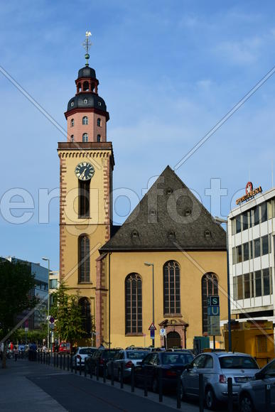 Германия, Франкфурт-на-Майне. Старинное здание 